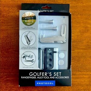 Protocol Golfer's Set - Rangefinder, Multi-Tool and Accessories